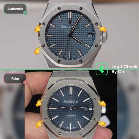 how to tell a fake audemars piguet royal oak|audemars piguet authenticity check.